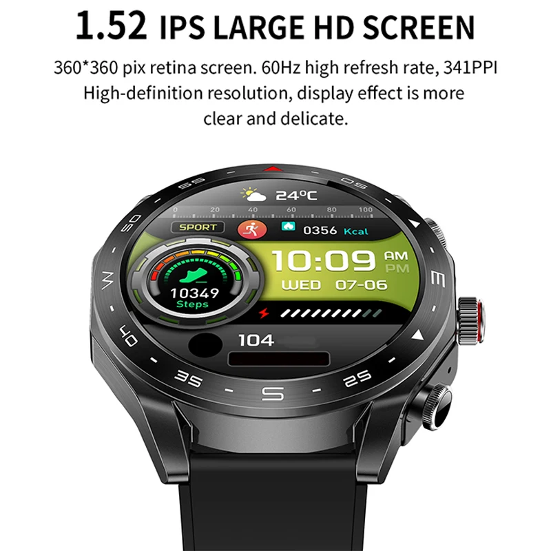 2024 New Smart Watch TWS 2-in-1 Bluetooth Earphones HIFI 9D Sound Quality Male and Female Health Exercise Tracker Smartwatches