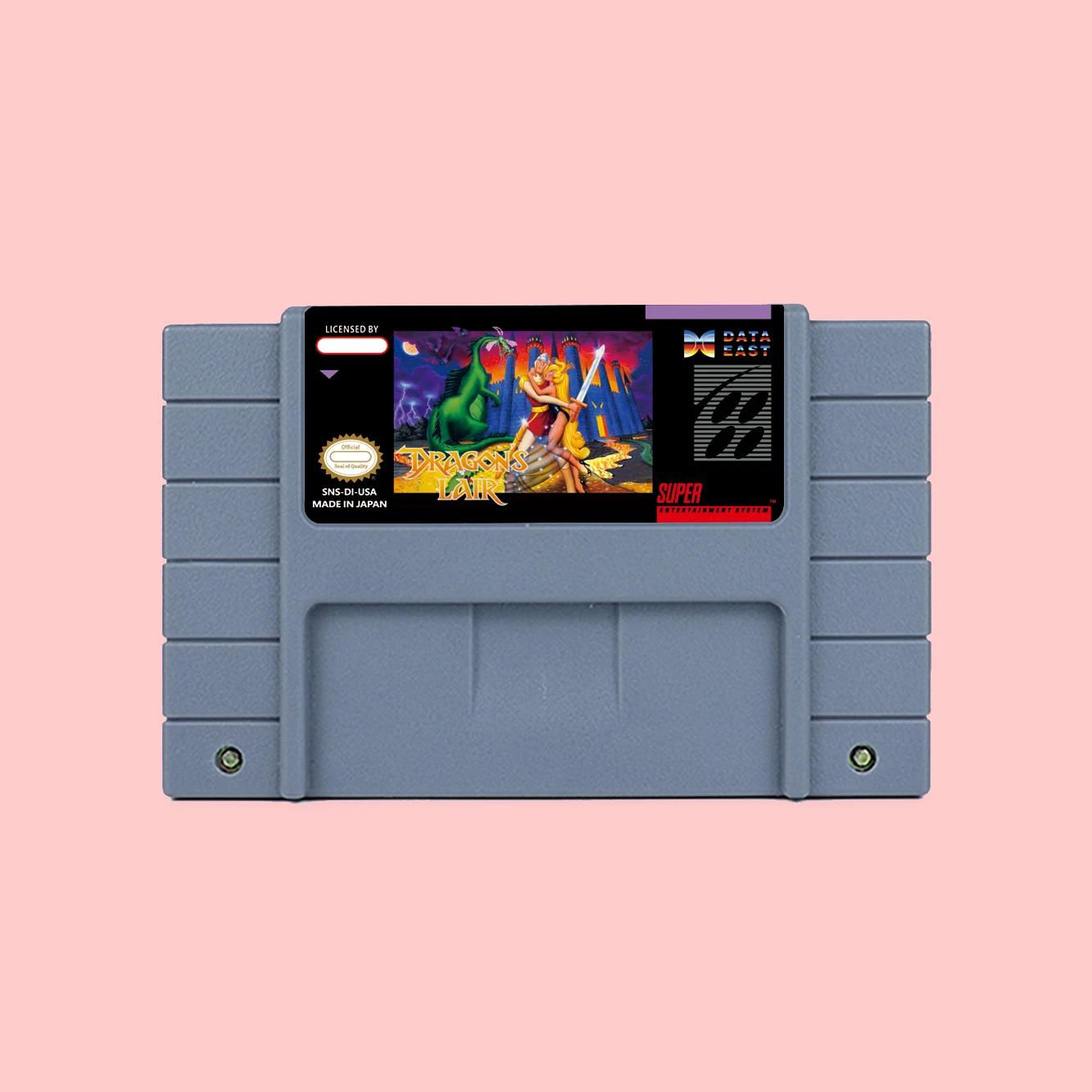 Dragon's Lair Action Game Cartridge For SNES 16bit NTSC USA PAL EUR Game Consoles Card