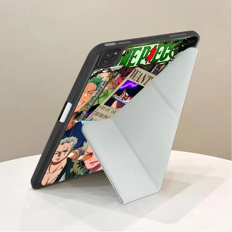 Tablet Case For iPad Pro 11th 10th 9th 8th 7th 12.9inch Air 4 5 M3 M2 1 2 M4 11inch Mini 6 7 Pro 2025 Holder Cover Cartoon One