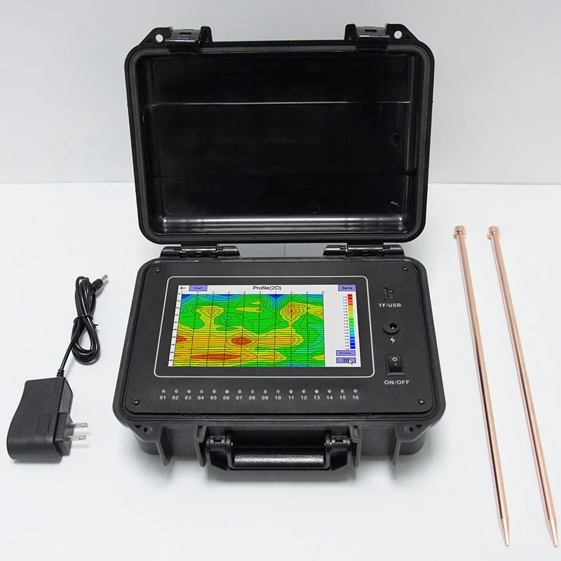 TYM D Series Multi chanels Water Well Logging Geophysical Survey Equipment 700m Underground Water Detector