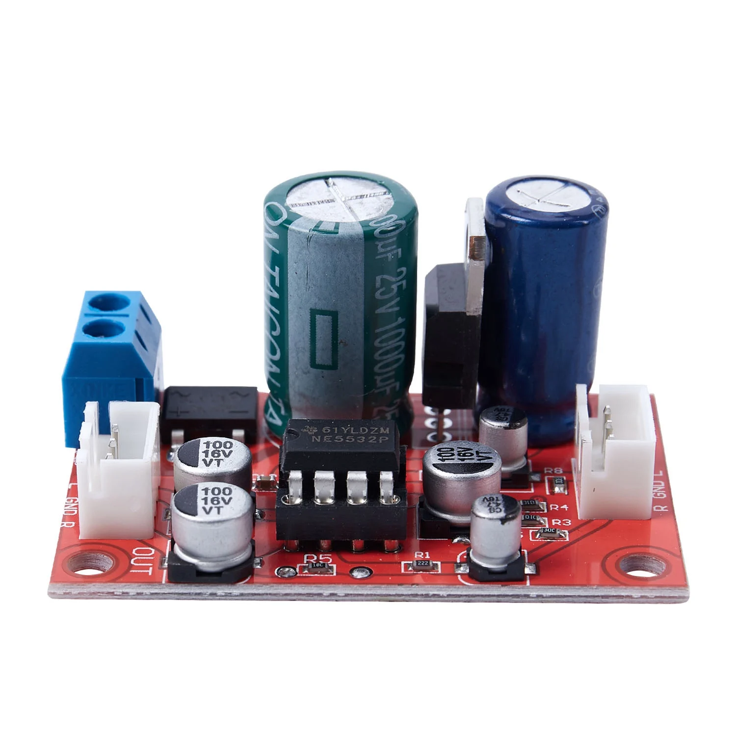 NE5532 Stereo Pre-amp magnetic head Phono amplifier board Moving Coil Microphone Amps Moudle