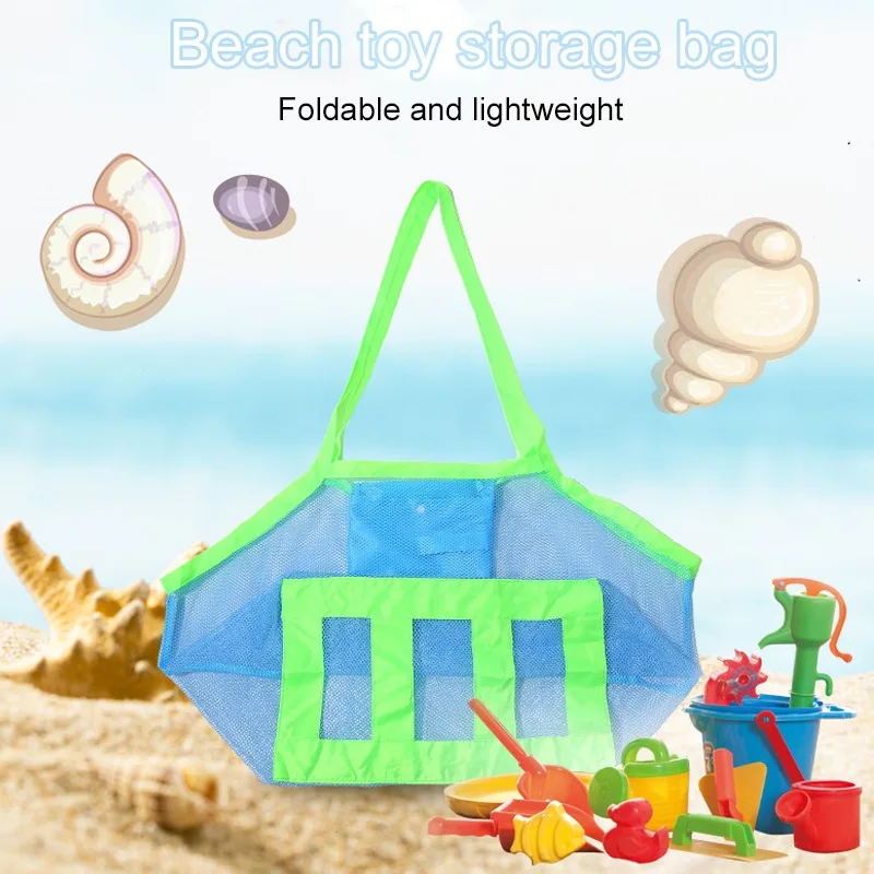 portable beach Bag Outdoor Children's Beach Toys Quick Storage Bags Digging Sand Tool Clutter Storage bag Swimming Bag