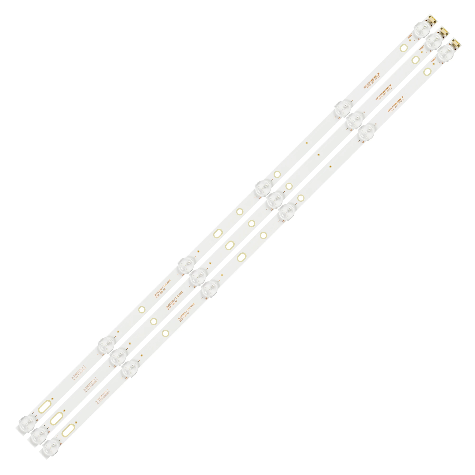 3 teil/satz LED-Hintergrund beleuchtung Streifen s412l32h 32l 301 c18 HV320WHB-N80 JL.D321225006-T JL.D320427005-T dled32slt 3x6 0005