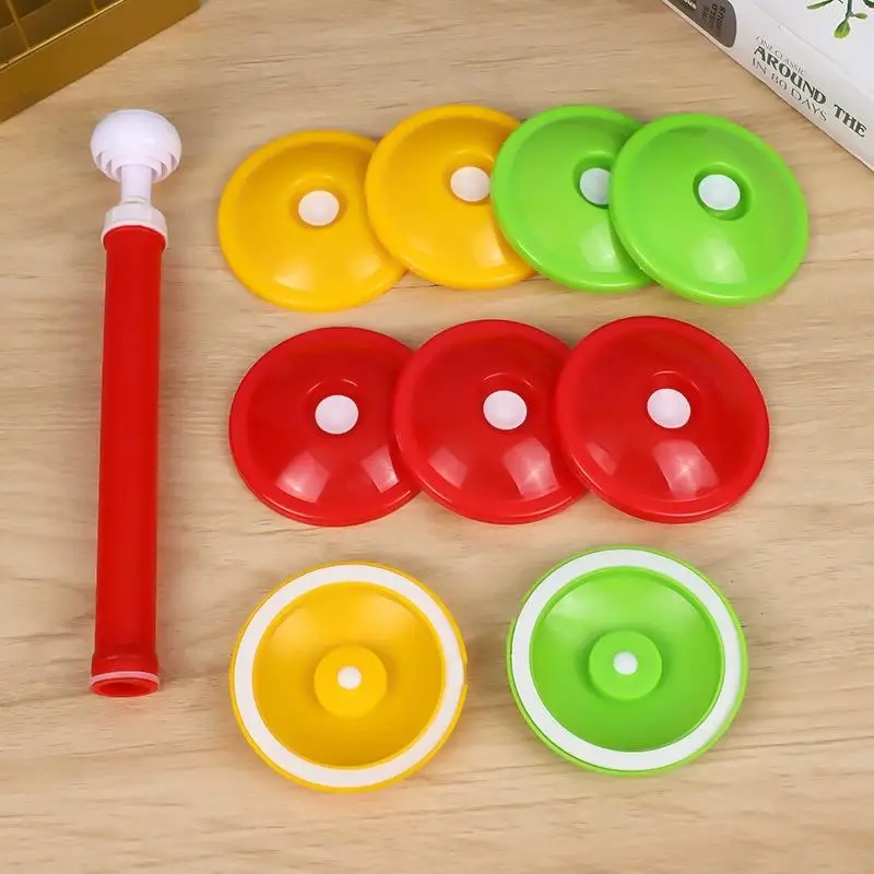 Manual Mason Jar Vacuum Sealer Pump Kit Reusable Vacuum Sealing Lids for Wide Mouth Canning Jars Food Preservation Storage Set