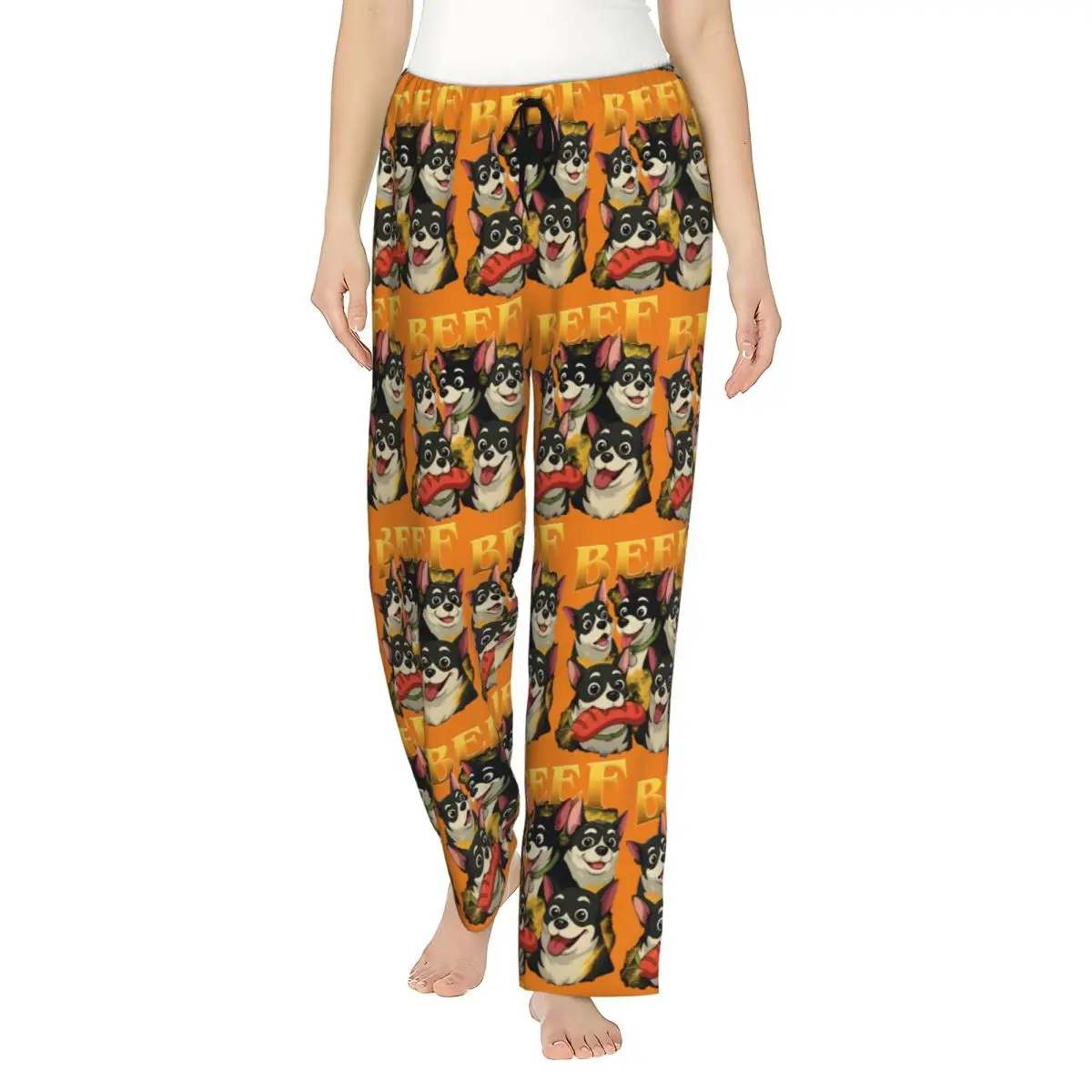 Beef Dog Dispatch Game Women Lounge Pants Comfy Pajama Pants Dorm