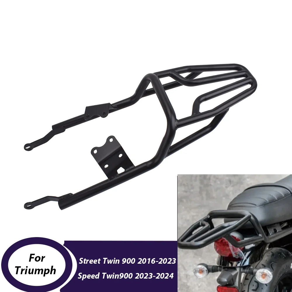 ل انتصار سرعة التوأم 900 2016-2023 الرف الخلفي حقيبة حامل الحقائب دعم الرف دراجة نارية جزء الملحقات ﻿