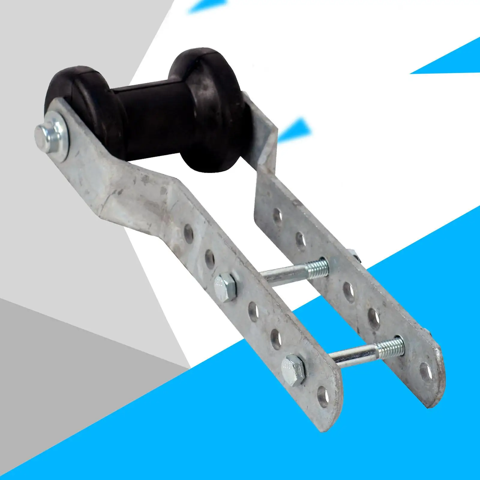 

Keel Roller Assembly with Roller Trailer Accessory Portable with Multiple Mounting Holes Spare Part 15inch Boat Support