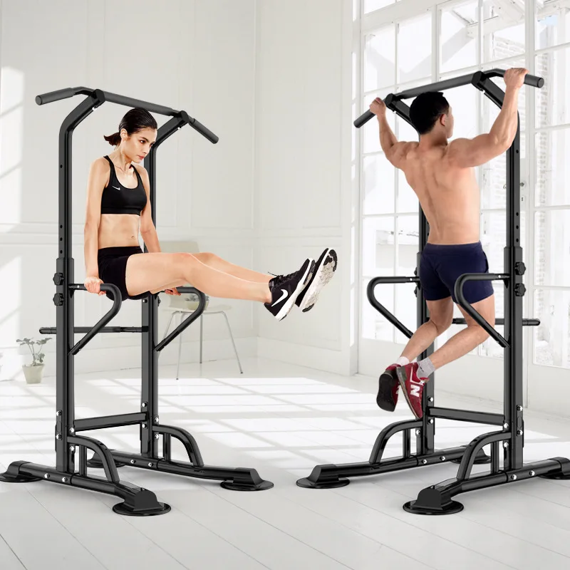 Home Floor-Standing Pull-Up Horizontal Bar, Single Parallel Bar Fitness Gear for Adults, Indoor Body Workout Training Equipment