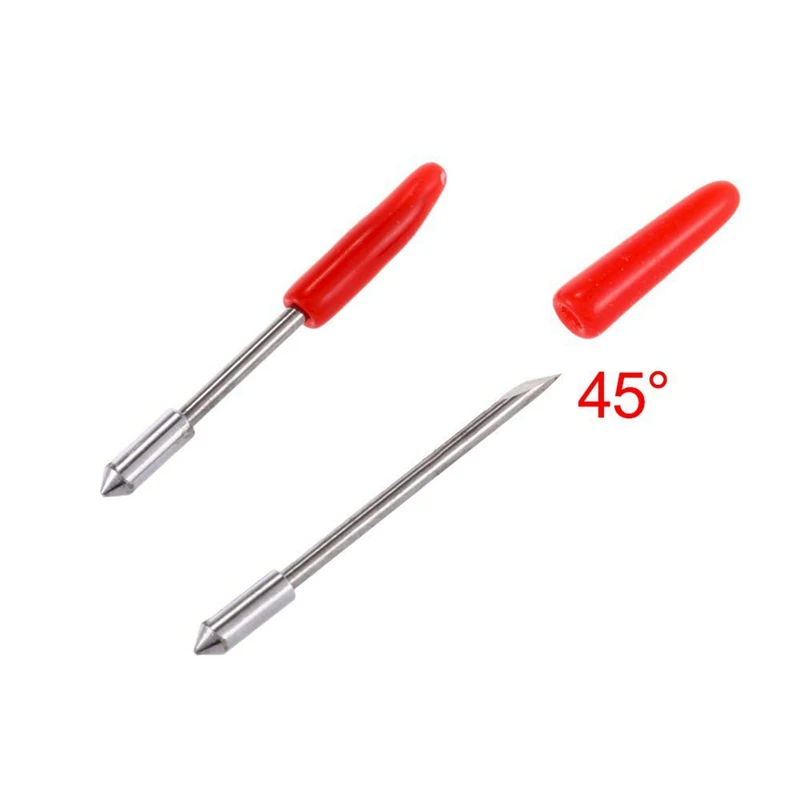 10X Blade Holder Base With 180Pcs Cutting Blades(30/45/60 Degree)For Silhouette Cameo 1 2 3/Portrait/Curio/Graphtec 6000 view 2