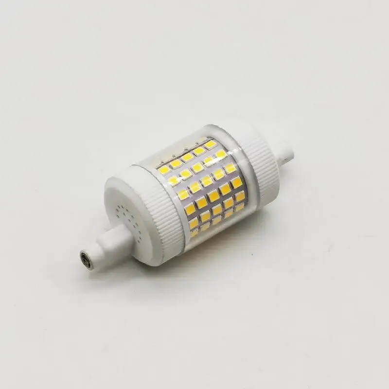 10W Led R7S Light 78mm 150lm/w dimmable J78 RX7S Tube light Equivalent 100w halogen lamp AC110V/220V