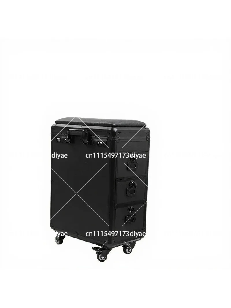 Multifunctional Tattoo Equipment Trolley Case Portable Storage Workbench for Travel Tattoo Artists