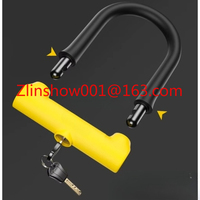 Bicycle U-shaped Lock Safety Lock for Bicycle Accessories for Motorcycle Electric Scooter Mountain and Road Bike Lock