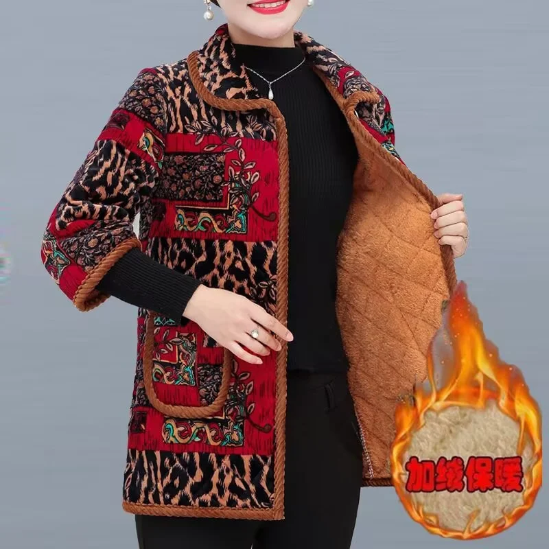 

Middle Aged Women Short Jacket Autumn Winter Parkas Vest New Fashion Half Sleeve Warm Waistcoat Sleeveless Jacket Vests 5XL