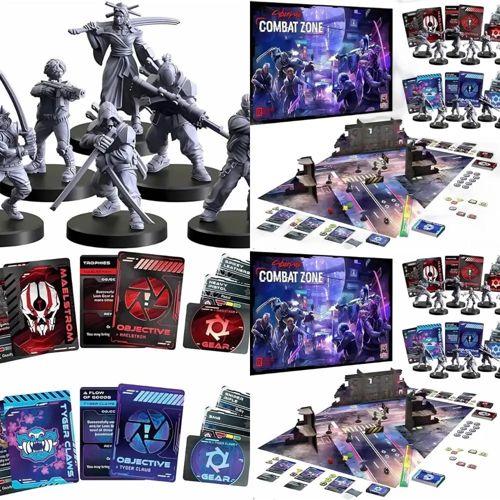 

Cyberpunk Red: Battlegrounds - Core Combat Zone Set