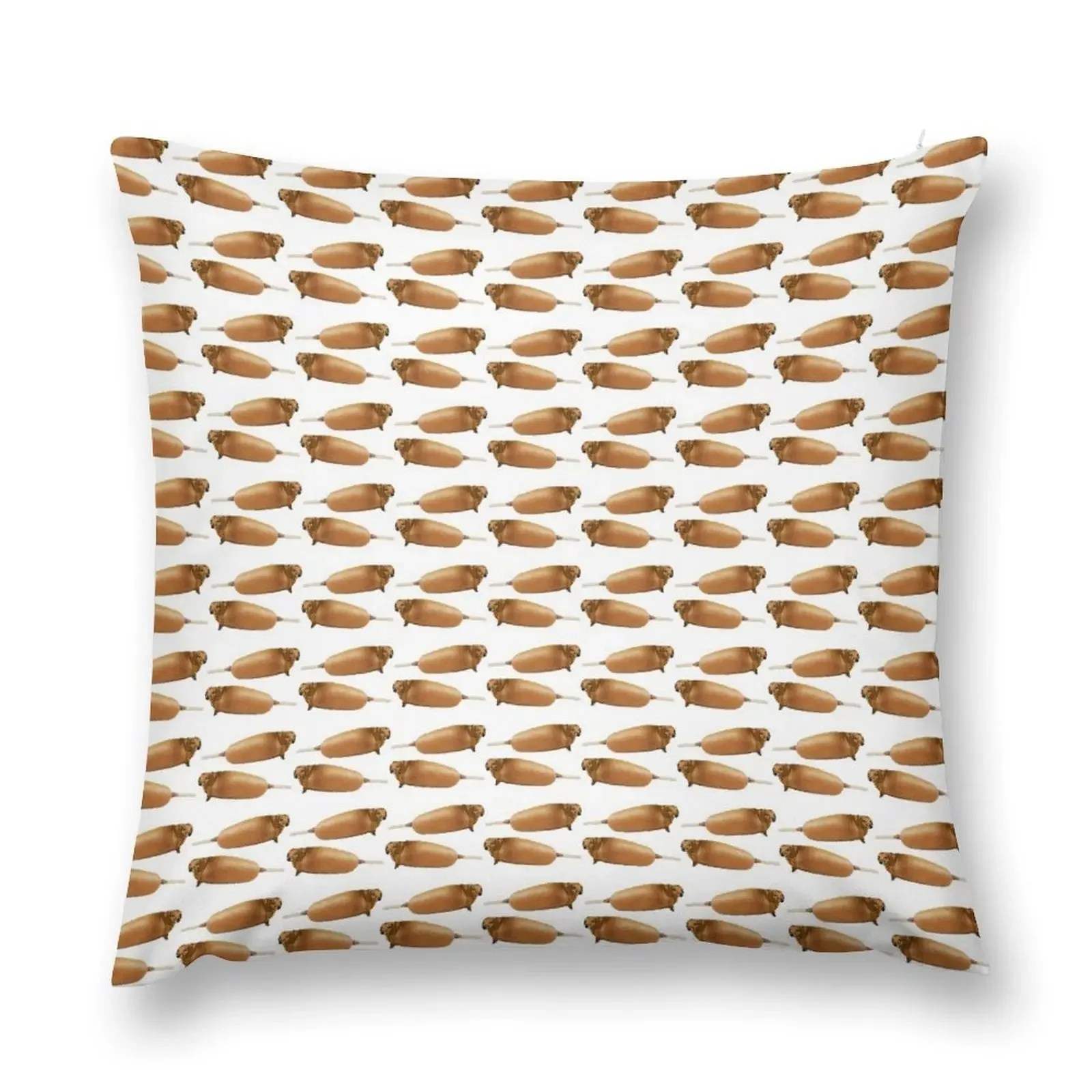 Corndogs Throw Pillow Decorative Cover For Living Room Pillows Aesthetic Christmas Covers For Cushions pillow