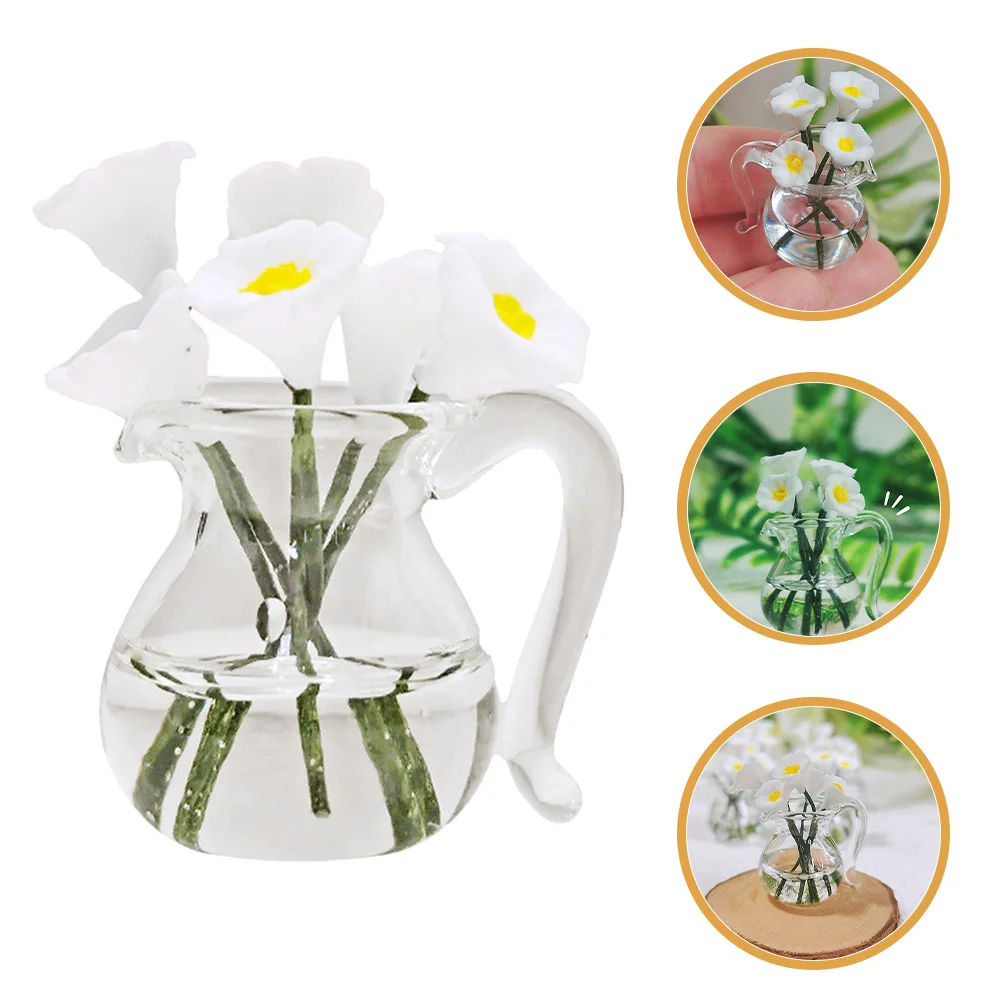 

Creative Resin Micro Bonsai Plant Pot Miniature Potted Flower Decoration Fake Plant for Garden Desktop Micro Landscape