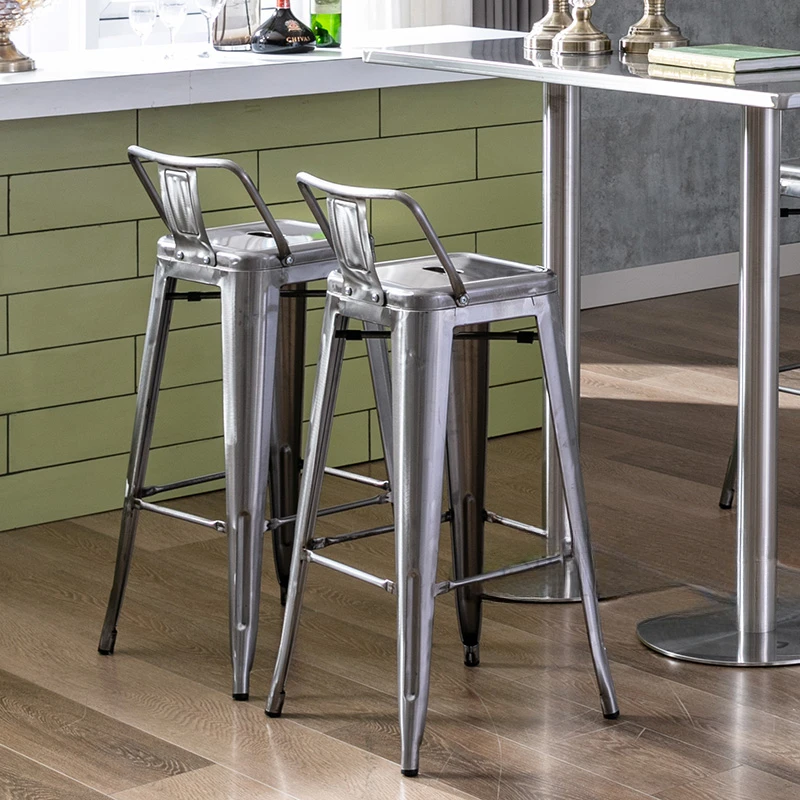 

Modern Bar Stools Luxury Furniture Nordic Modern Design Chair Office Home Metal Sgabelli Da Bar Interior Decoration