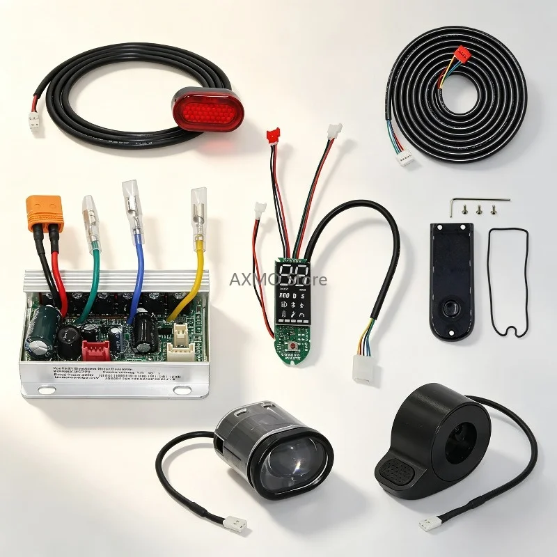 36V 500W Electric Scooter Controller and Accelerator Set with LED Display Control Bluetooth Display Board Module Kit Replacement