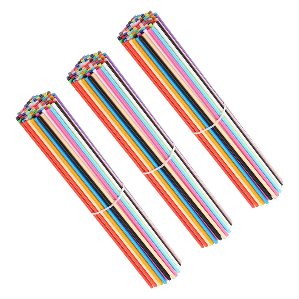 

110Pcs Pcl Filament Refills Low Temperature 22 Multicolor for 3D Printing Pen Crafting Doodle Supplies Pcl Filament Refills