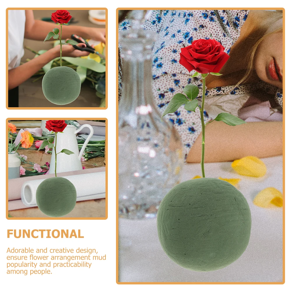 

Floral Foam Balls 15cm Premium Quality for DIY Crafts Wedding Flower Arrangement Supplies Moisture Retention High Density