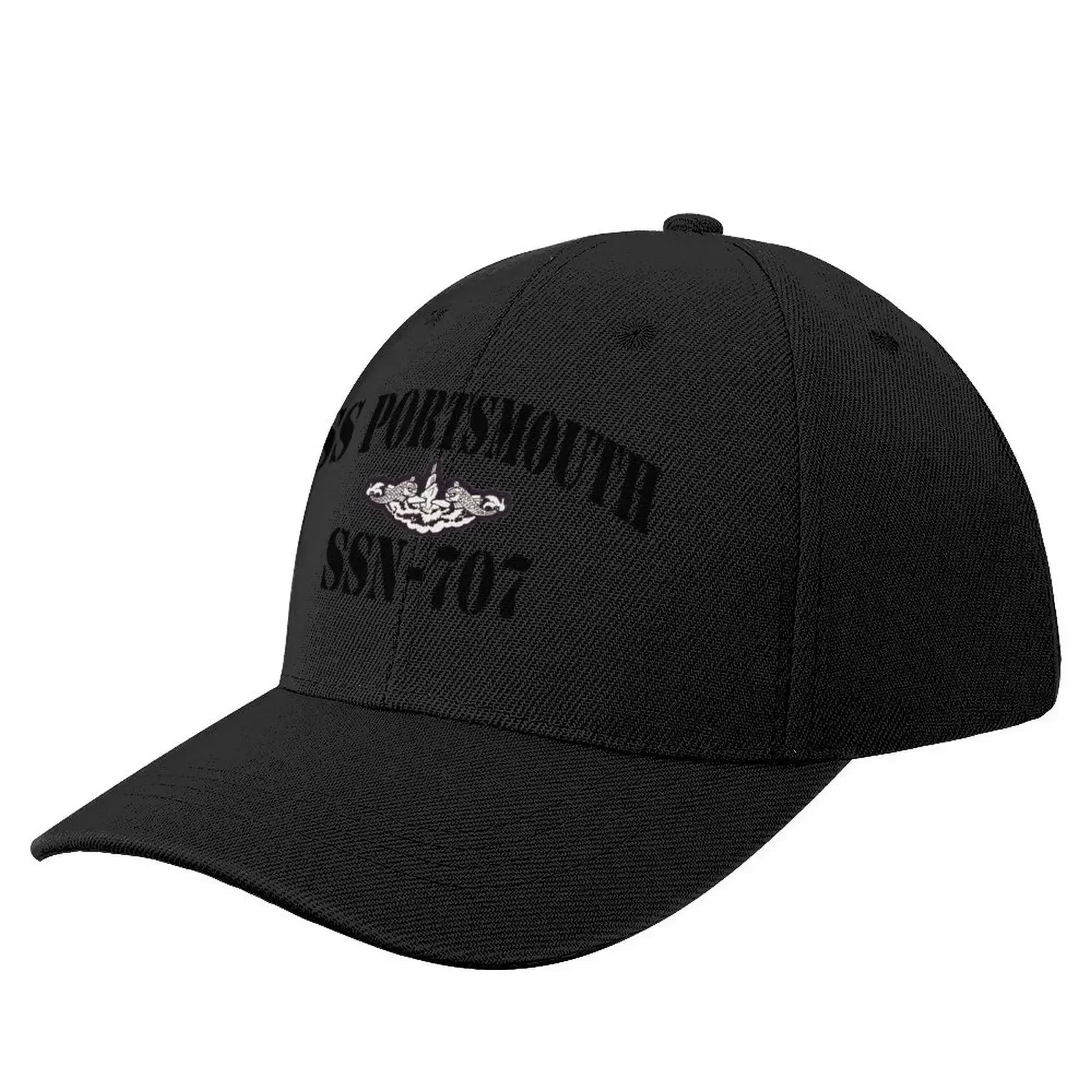 

USS PORTSMOUTH (SSN-707) SHIP'S STORE Baseball Cap Thermal Visor fashionable tea Hat New In The Hat Women Hats Men's