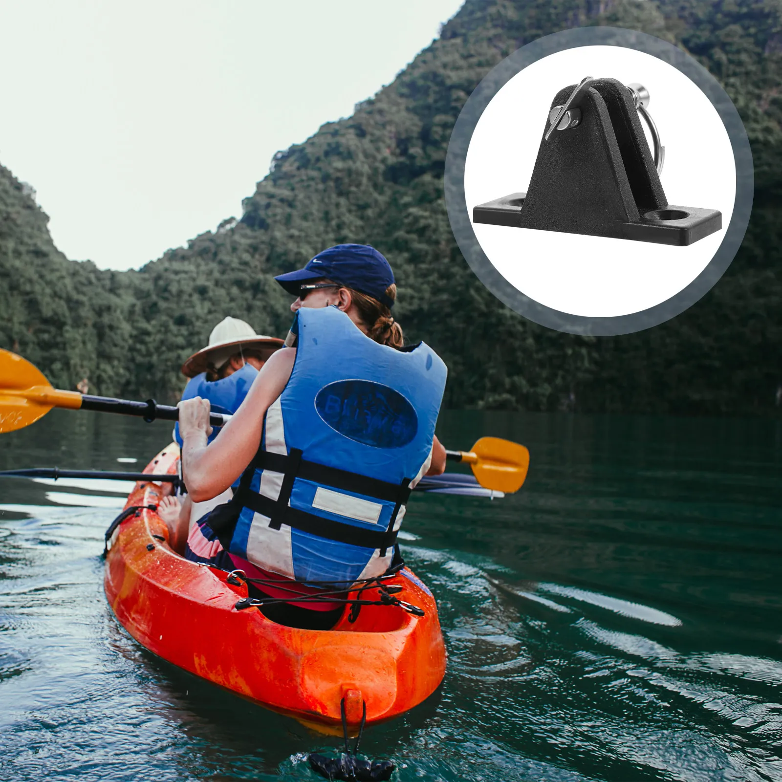 

4 шт. петли для тента на палубу, плоские крепления, фурнитура для лодок, аксессуары для бимини-топов, крыш, каяков, анкеров, навесов