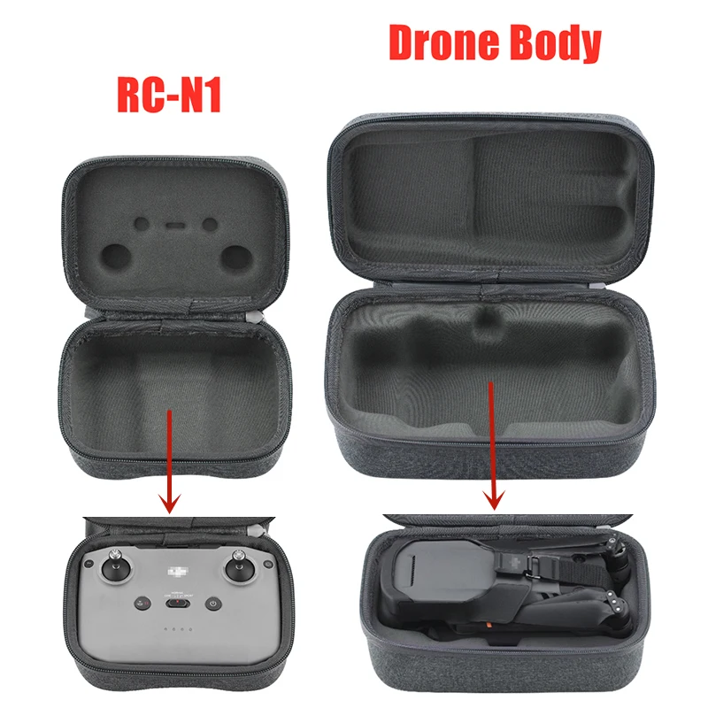 DJI 매빅 3/3 클래식 드론 바디 리모컨 보관 가방, 휴대용 운반 케이스 핸드백, 매빅 3 액세서리