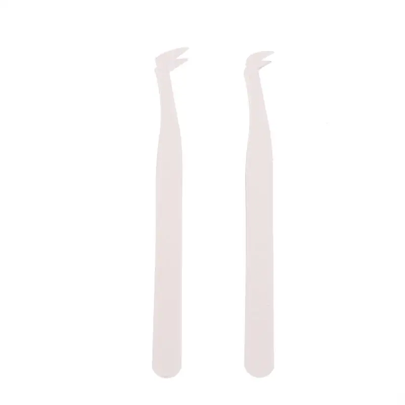 1 pçs pinças de extensão de cílios de aço inoxidável 3d clipe preciso pinças de cílios extensões de chicote suprimentos ferramenta
