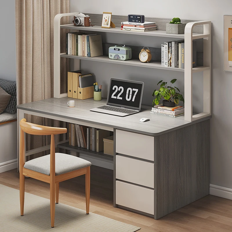 

Modern Reception Desk Organizer Vanity Study Home Standing Office Desk Computer Drawers Scrivania Ad Angolo Office Furniture