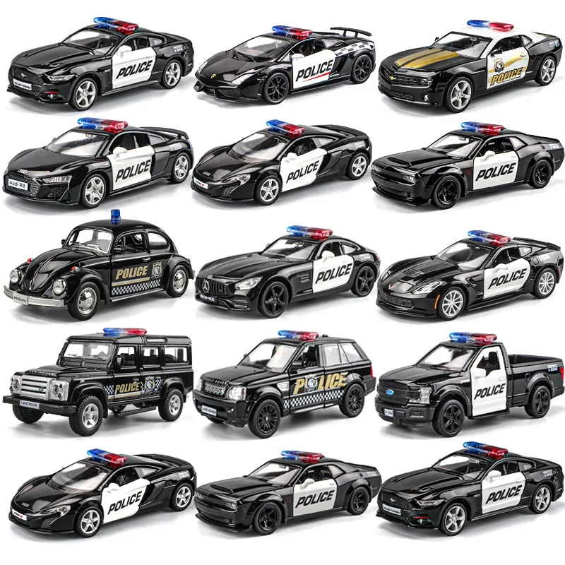 

1/36 Alloy police car Diecast Model Car Collection Toy Gift