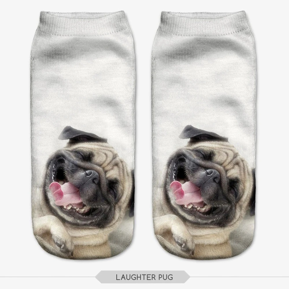 Neue 3D-Gedruckte Trendige Unisex Niedrige Knöchelsocken, Damen Casual Tier-Socken, Weihnachtsgeschenk, Dropshipping – Detail 10
