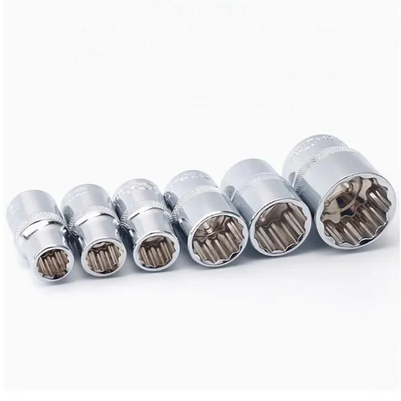 

1/2 Drive 12 Points Socket Set 8mm 9mm 10mm 11mm 12mm 13mm 14mm 15mm 16mm 17mm 18mm 19mm 20mm 21mm 22mm 24mm 27mm 30mm 32mm