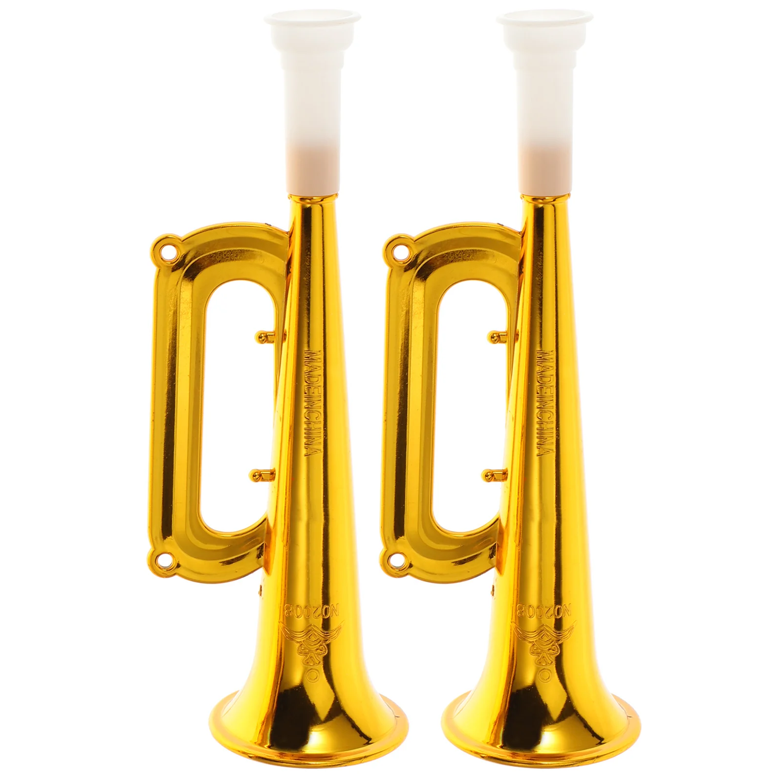 

14pcs Plastic Trumpet Musical Cheering Props Party Favors Educational Supplies plastic horn trumpet cheering prop trumpet