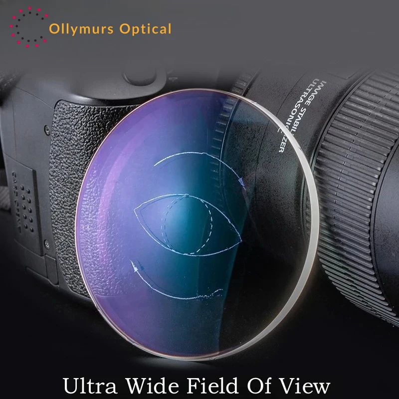 OLLYMURS Widest Field Anti-scratch Anti-blue Photochromic 1.56/1.61/1.67/1.74  View Office Progressive Multi-focal Lenses