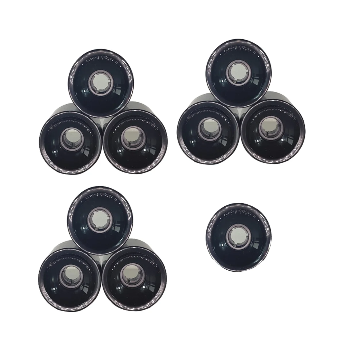 Skateboard Wheels Wear-Resistant Pu Long Board Cruiser Wheels Accessories 70 x 51mm Long Plate Small Fish Plate Wheels