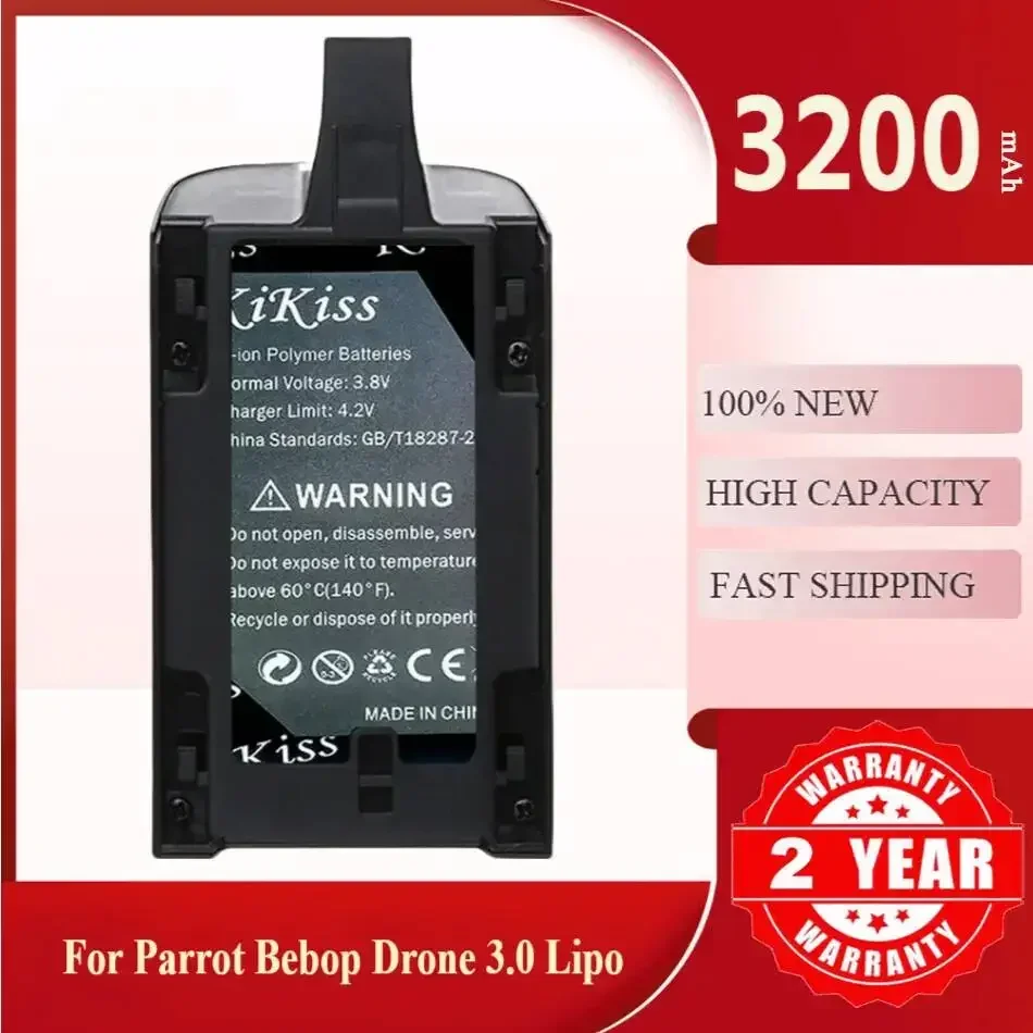 High-Durability Battery For Parrot Bebop 3.0,Bebop Drone 3.0,3200mAh