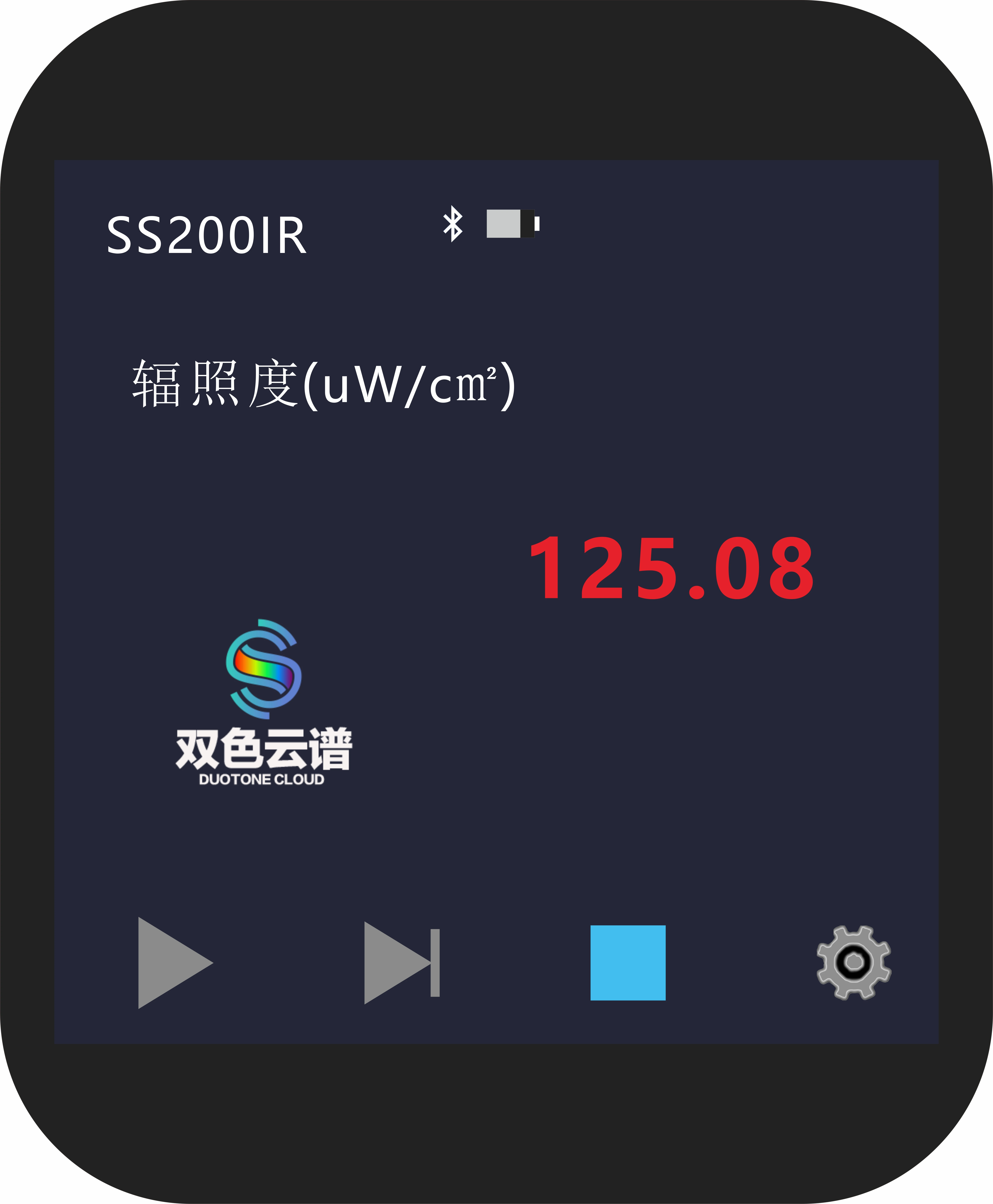 Medidor de Irradiador infrarrojo SS200IR