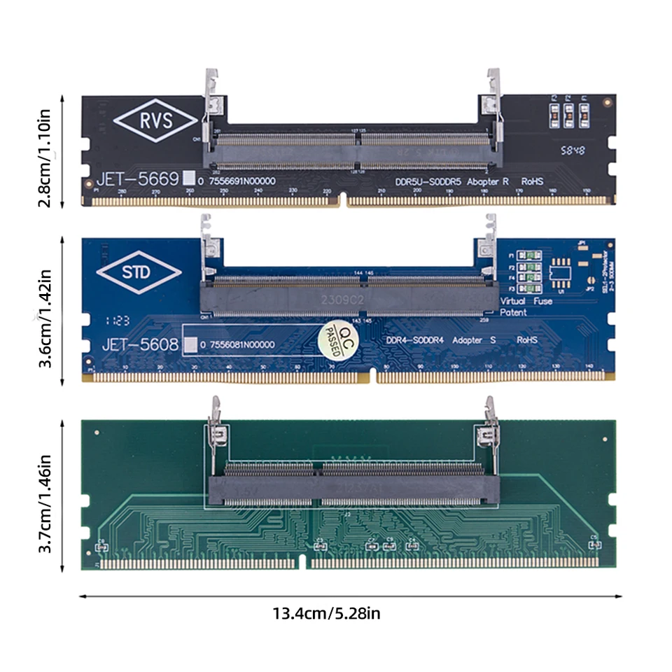 Ddr3デスクトップメモリ,ddr4,ddr5,ddr3,ddr4,SO-DIMM,アダプター,DIMM