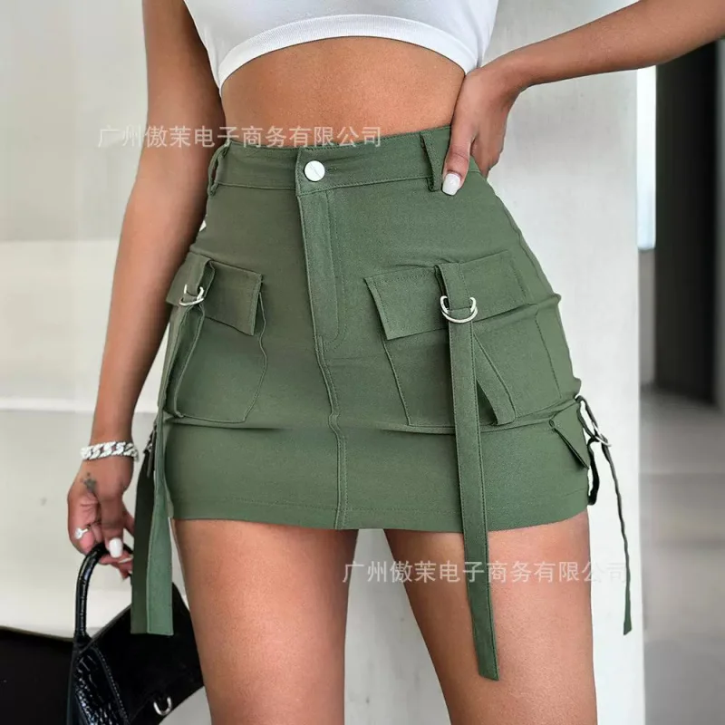 2024Popular Independent Station Europe and America Cross Border Hot Sale Amazon AliExpress Tropical Leisure Cargo Skirt