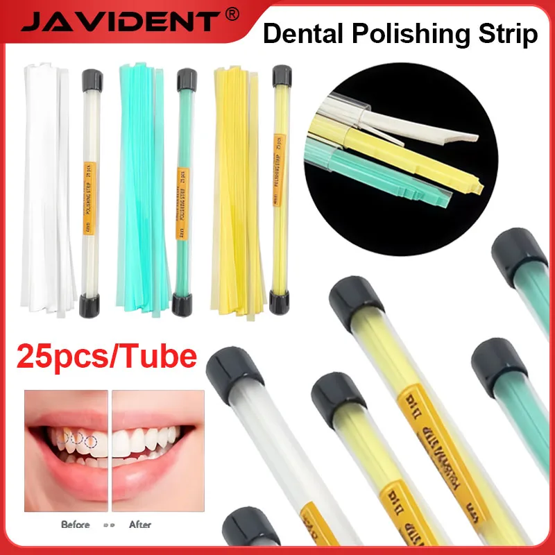 

Coarse/Fine Dental Sanding Strips for Interdental and Occlusal Surfaces; Oral Resin Polishing Strips; Long-Lasting and Durable