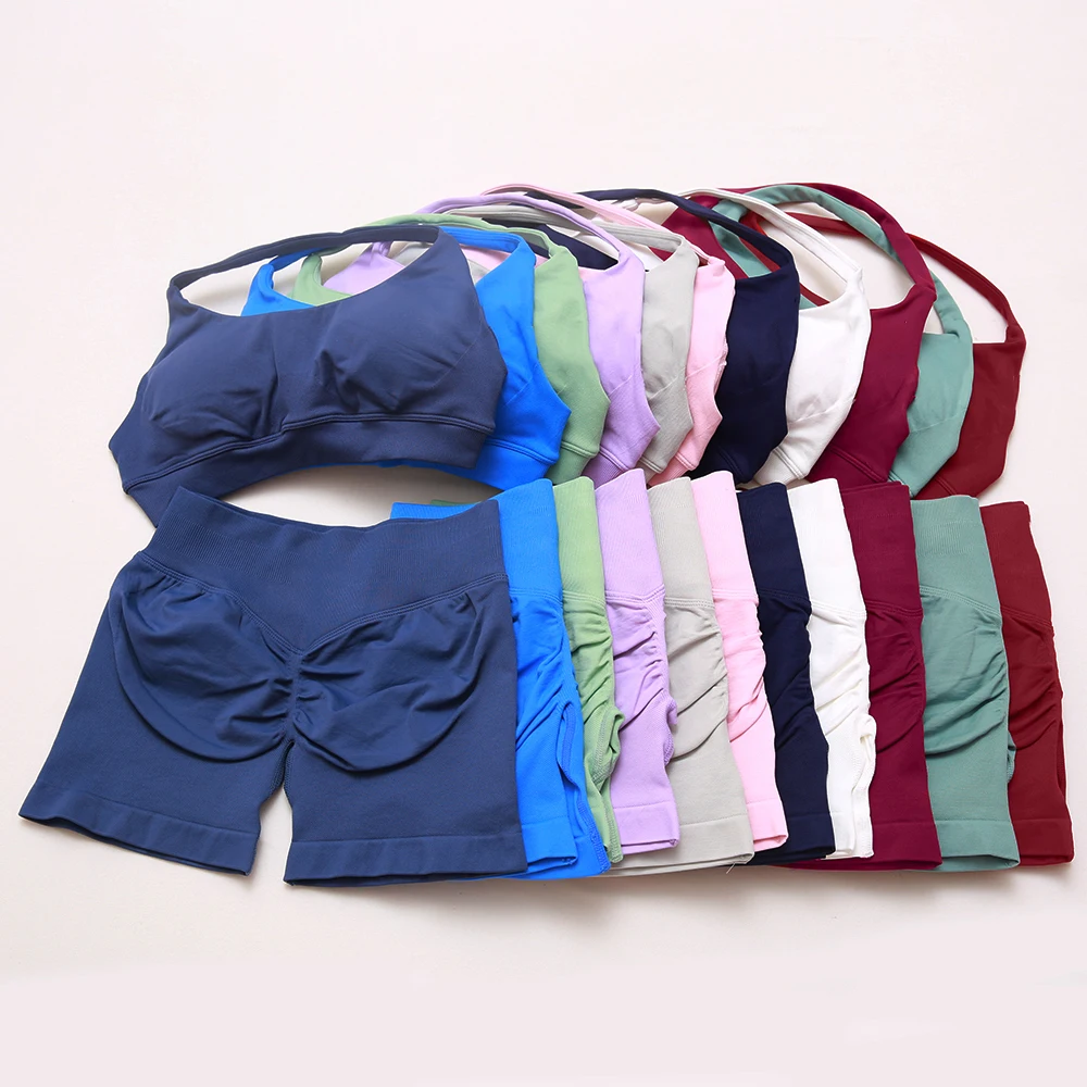 2Pcs Seamless Yoga Set Yoga ou - огляд і ціна Yoga Fitness Kleidung