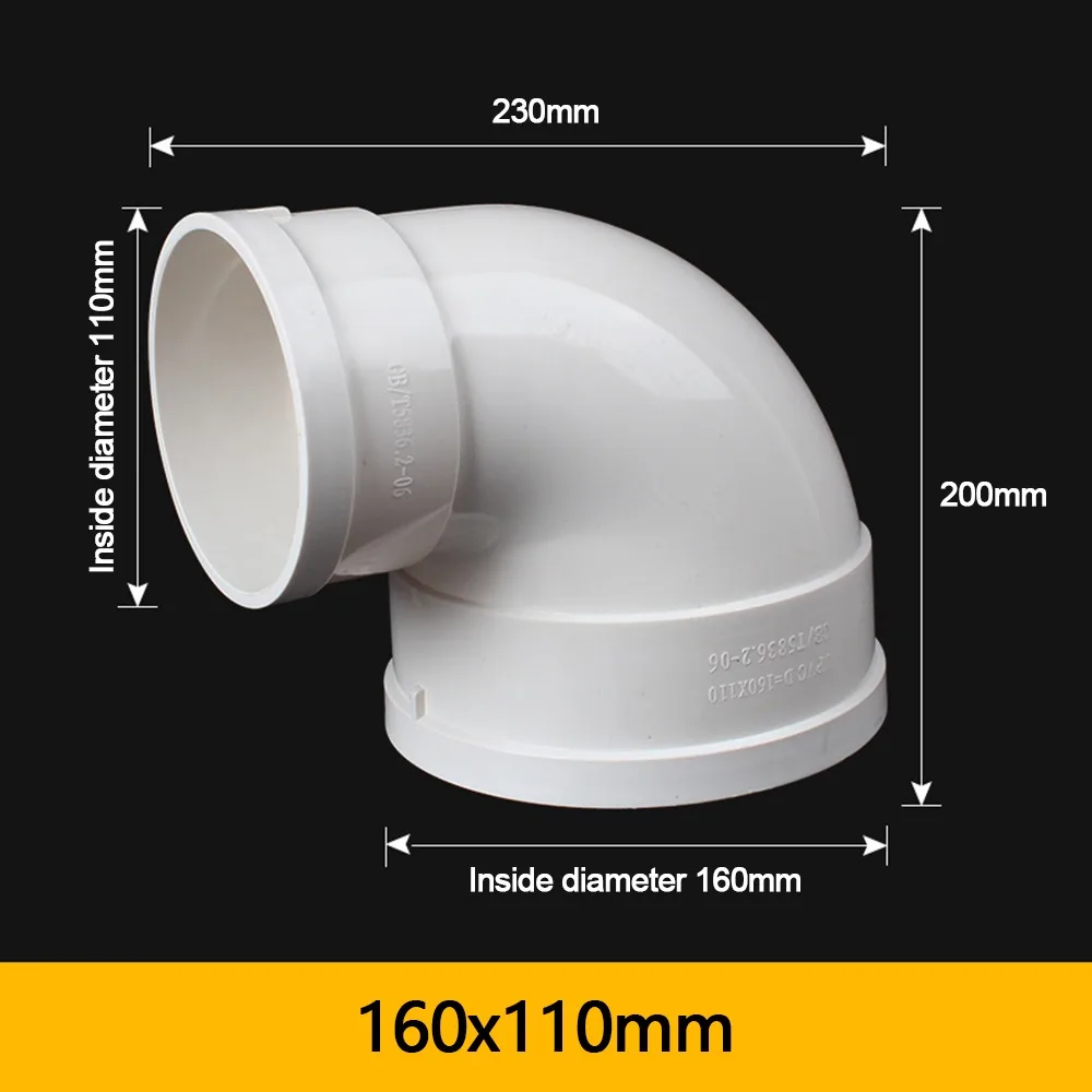 New PVC Pipe Reducing Elbow 2 Way White 90 Degree Elbow Pipe Fitting Corner Furniture Garden Support Structure