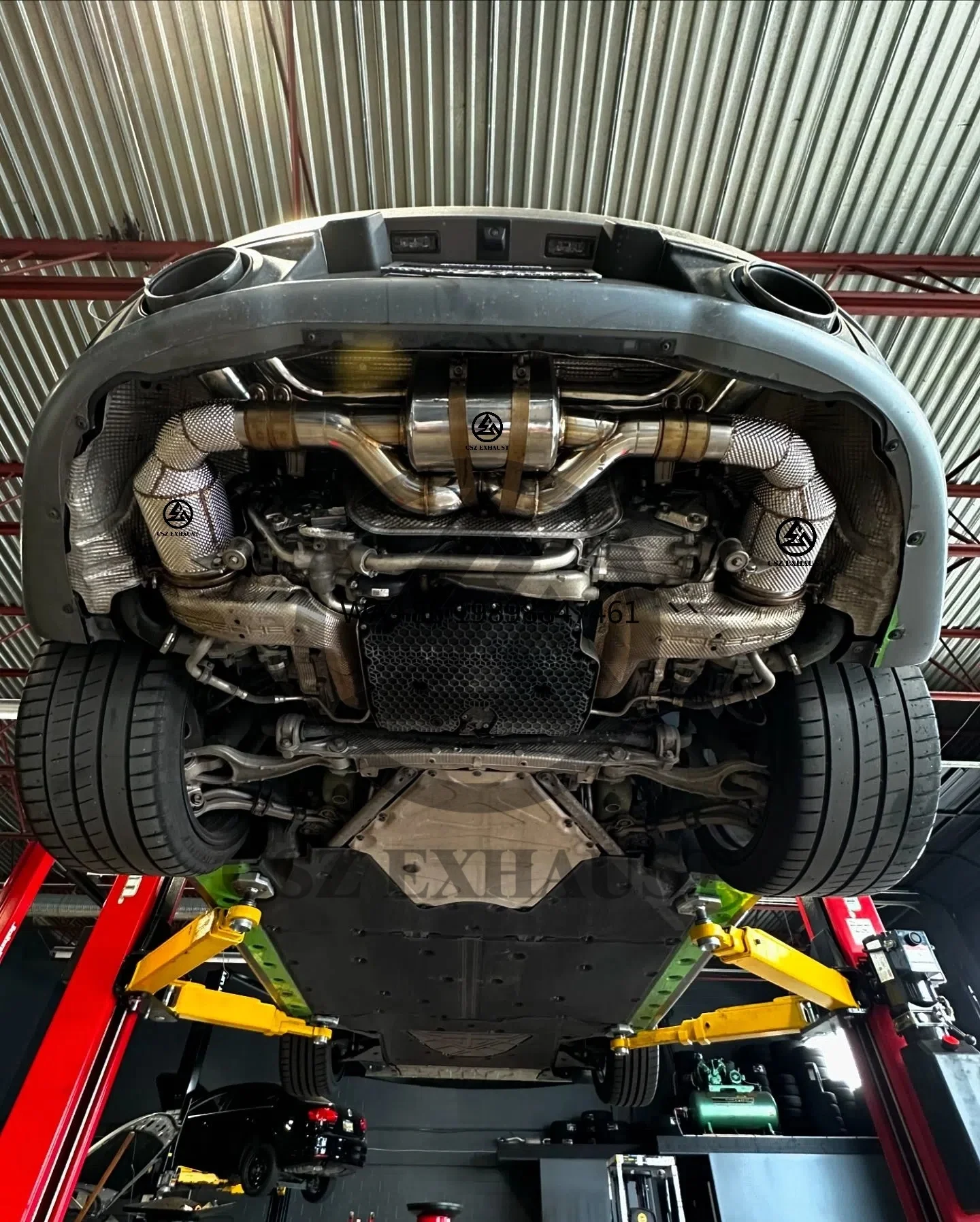 

Aggressive Sound 992 Sport Exhaust Downpipe for Porsche 911 Carrera Targa 992 3.0T 2019 Fast Shipping 304 Stainless Steel