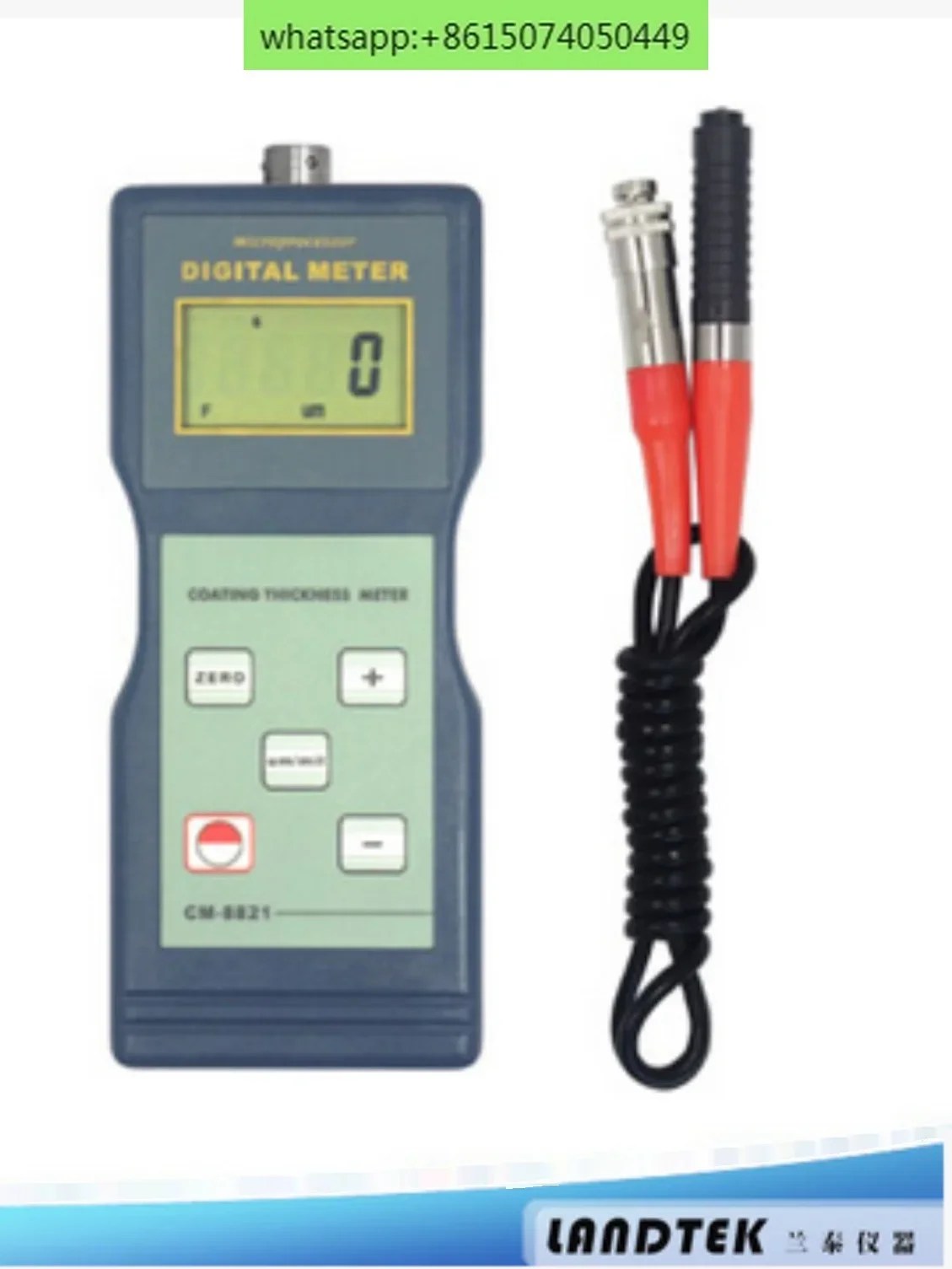 CM-8821 Coating Thickness Gauge, Iron-based, Film Thickness Gauge, Galvanized Coating Thickness Gauge, Paint Gauge