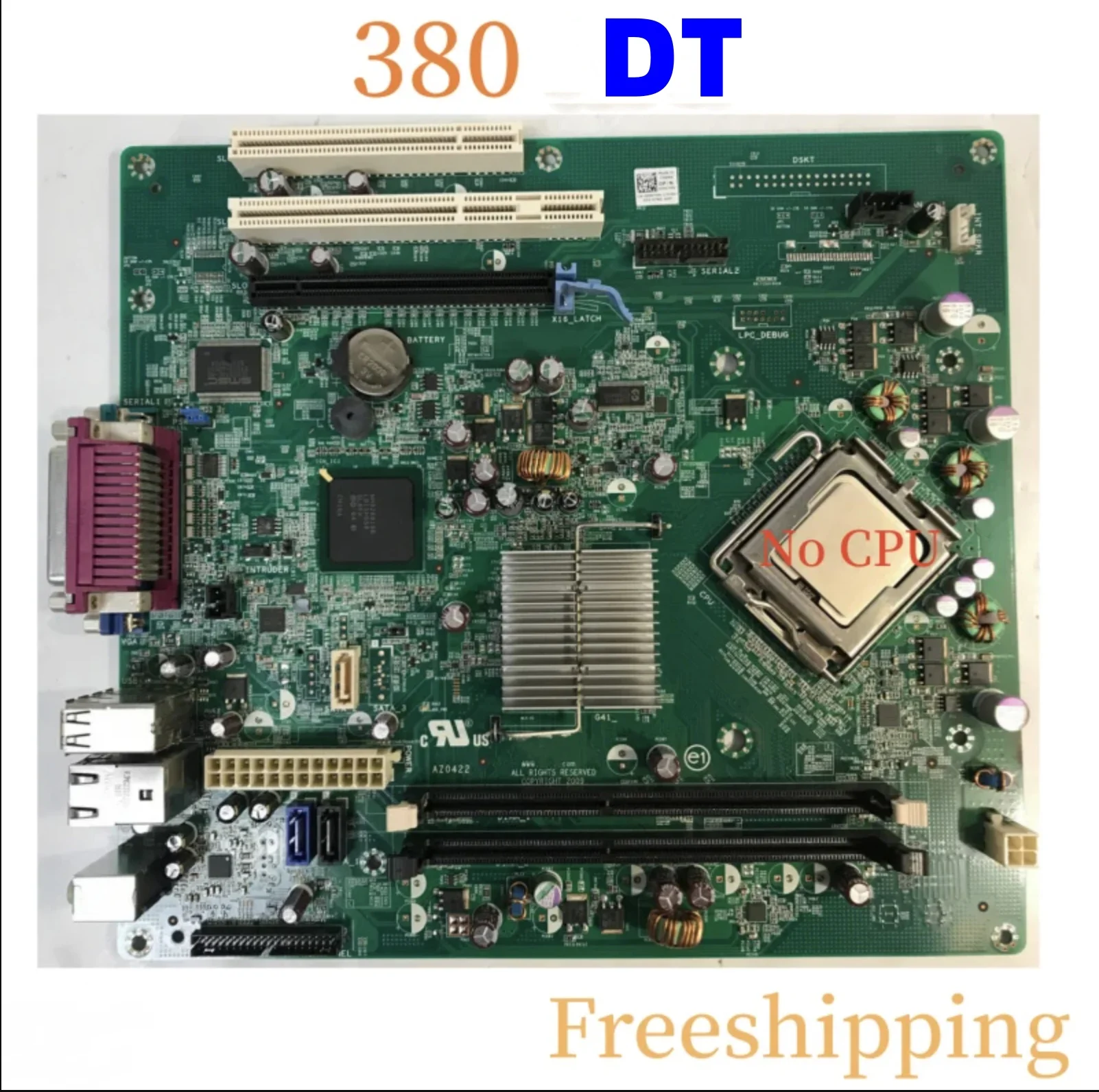 

CN-0HN7XN For Dell Optiplex 380 DT Motherboard 0HN7XN HN7XN DDR3 Mainboard 100% Tested Fully Work