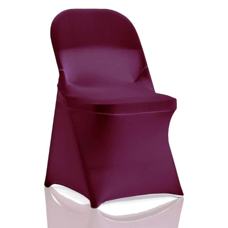  Stretch Chair Cover Folding Elastic Chair Wedding Birthday New Year