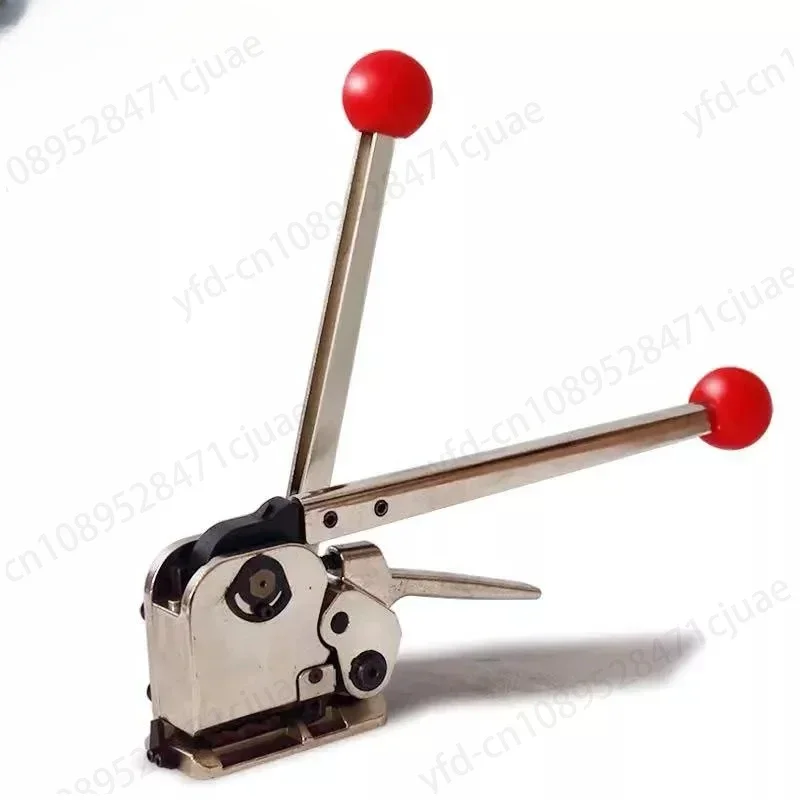 Strapping Machine  16mm/19mm Metal Strapping Machine GD35 Manual Packing Tools Seamless Steel Strapping Tool