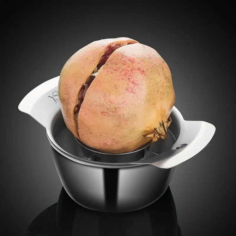 آلة تقشير الرمان 304 من الفولاذ المقاوم للصدأ ، أداة فواكه وخضروات ، وعاء أمان ، إكسسوارات المطبخ المنزلي