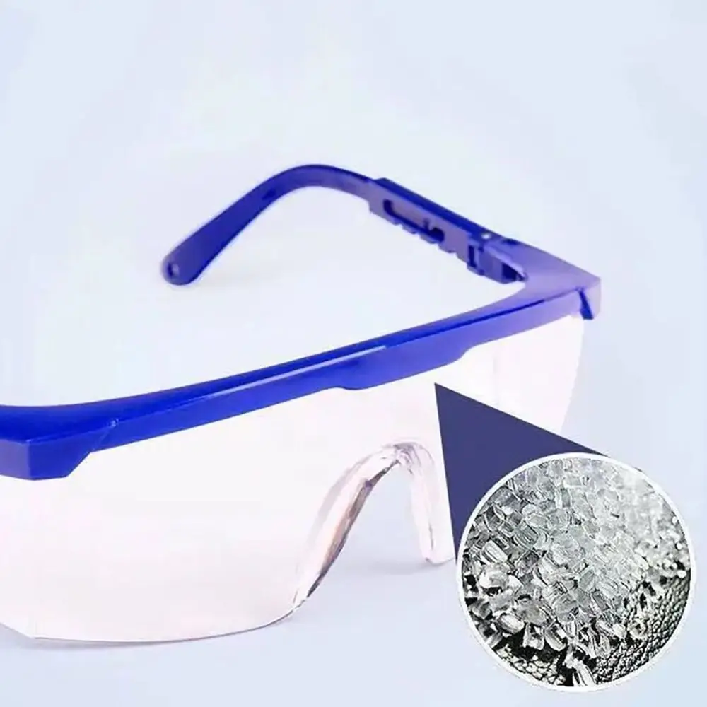 Adjustable Simple Dustproof Protect Goggles Waterproof Work Safety Glass Dustproof Anti-Splash Protective Glasses Eye Protection