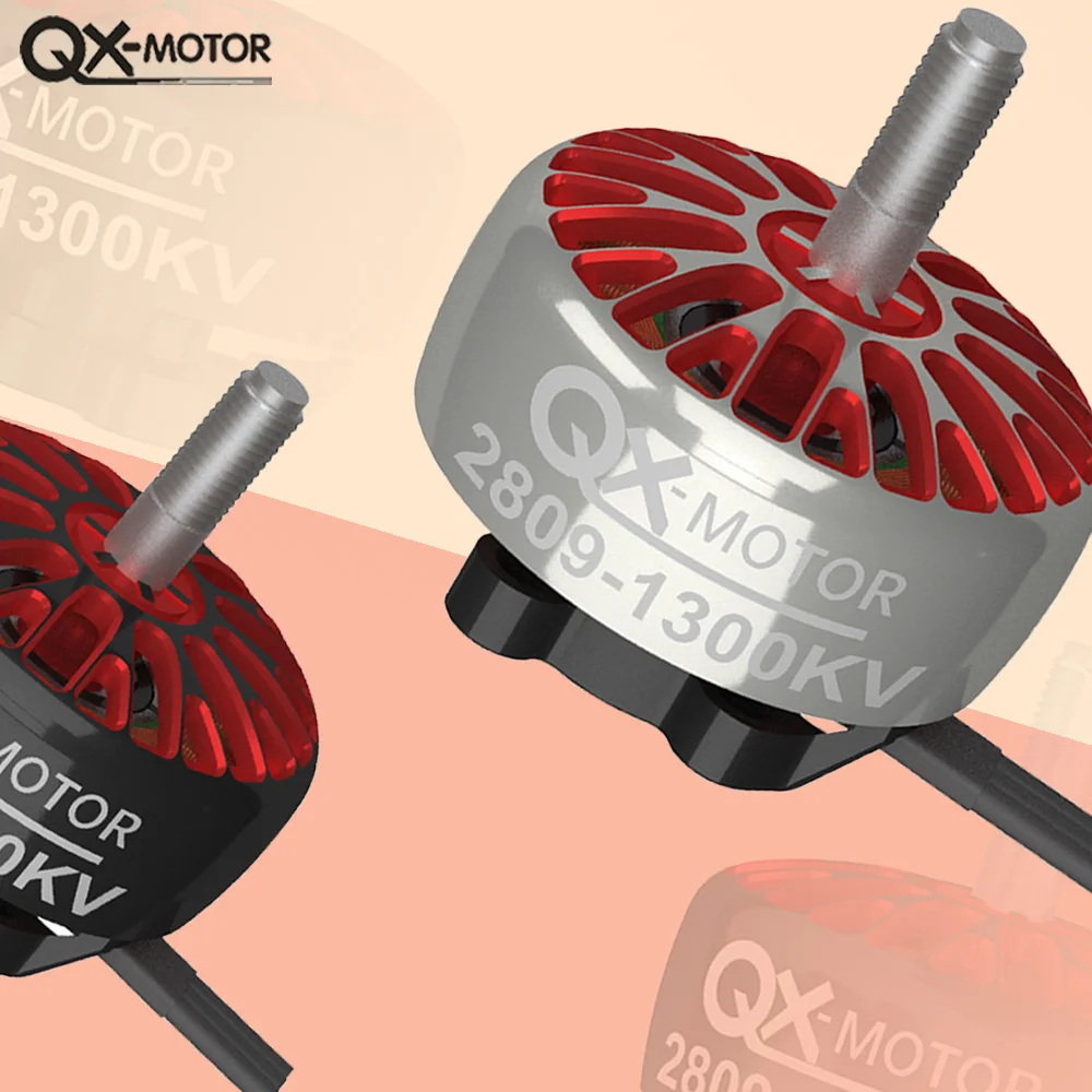 QX-MOTOR Brushless Motor 2809 800KV 1300KV 3-6S For Racing Fixed Wing Multicopter Plane Drone Remote Control Toy Parts